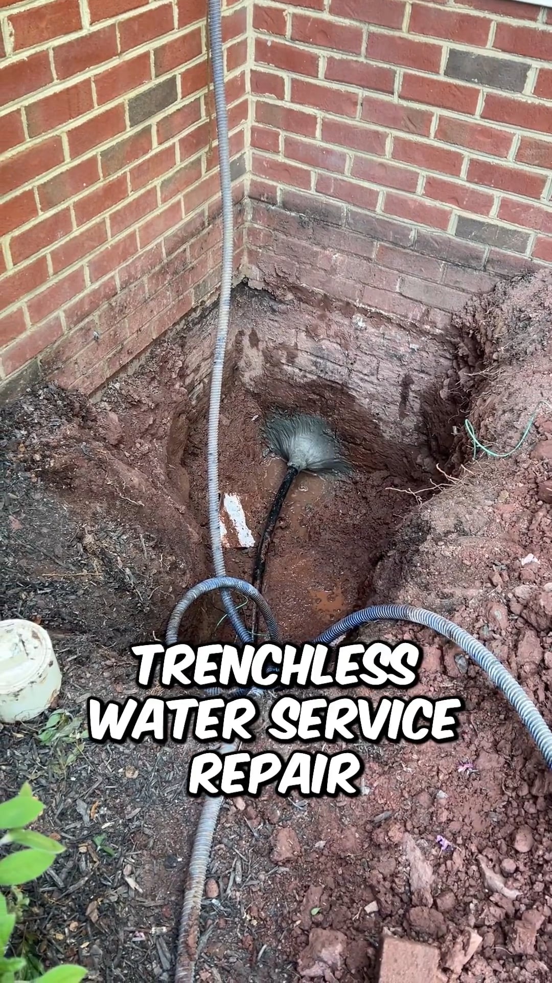 trenchless plumber Mainline Water Service