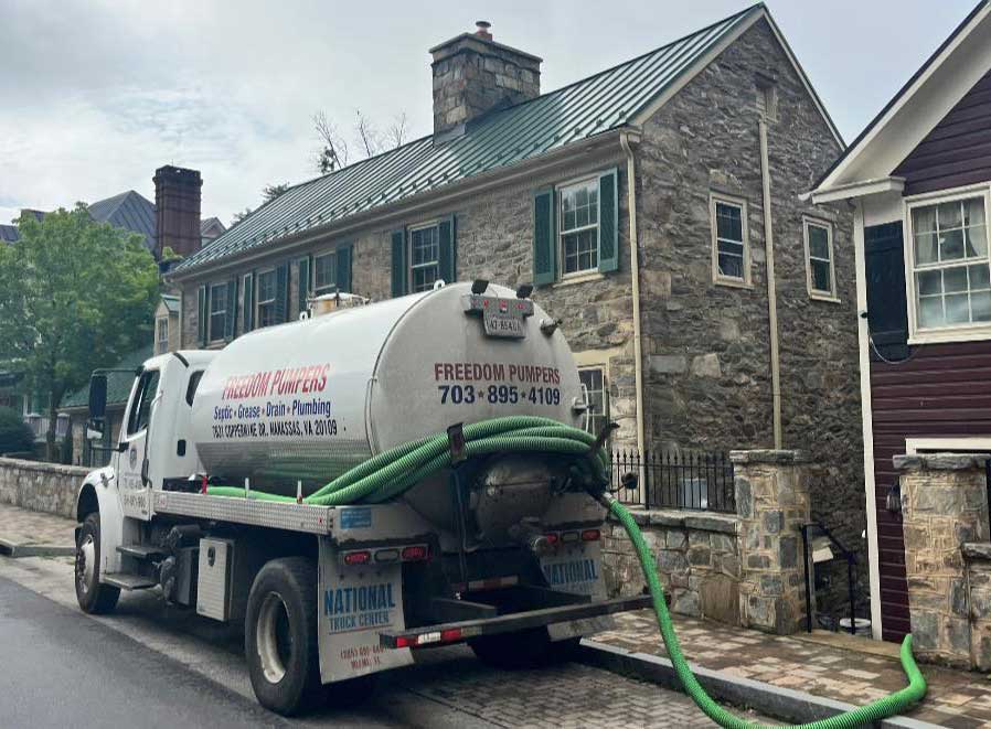 Septic Services in Manassas VA by Freedom Plumbers